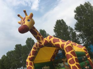 Luchtkussen giraffe kopen jump factory
