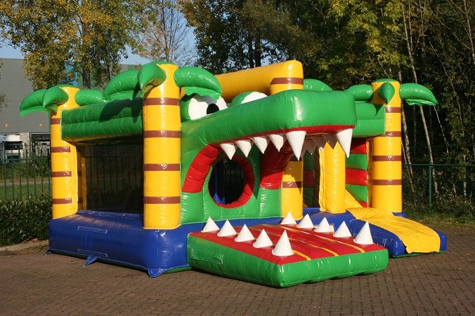 Springkussen krokodil kopen - Jump Factory Inflatables