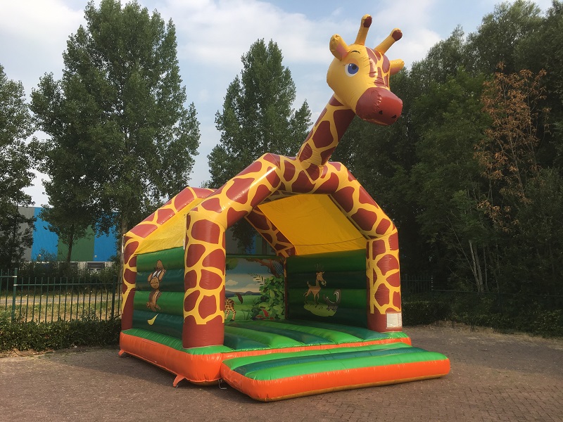 Jump Factory - Springkussen super giraffe overdekt kopen