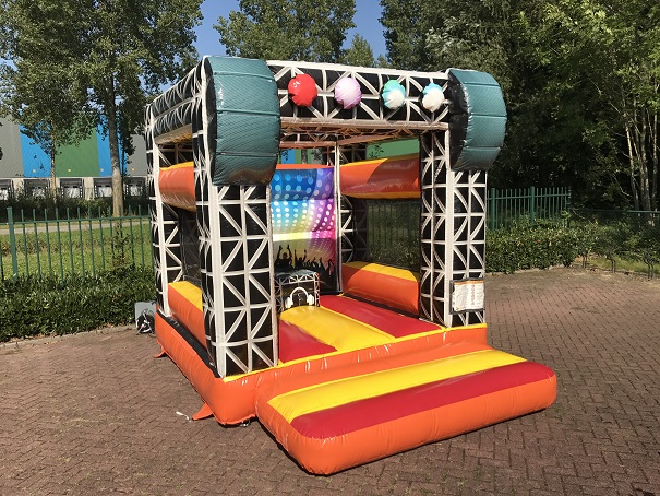 Koel Mona Lisa musical Springkussen mini Disco kopen - Jump Factory | Quality Inflatables